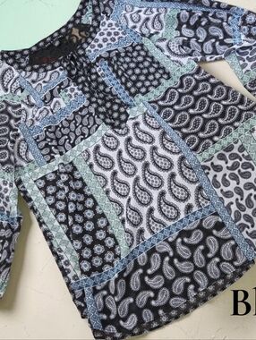 *1340 Zac & Rachel lace blouse Women size Large